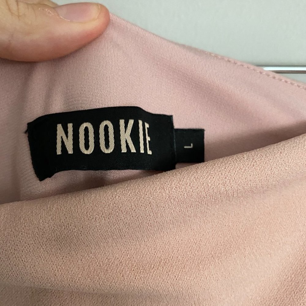 Nookie Revolve Lust One Shoulder Maxi Dress Pink - Picture 7 of 9